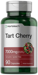 Tart Cherry Capsules 7000mg | 90 Count | Non-GMO, Gluten Free | by Carlyle