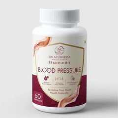Go Ayurveda Dhanvantri Blood Pressure Capsules, 60 Capsules a142