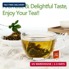 Dandelion Tea 100-Leaf & Root Herbal Tea Bags for Liver & Kidney Health Detox