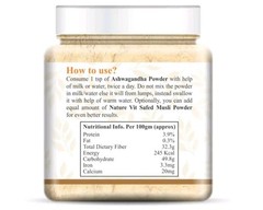 100% Natural Ashwagandha Powder 100g | Finely Ground | Vegan