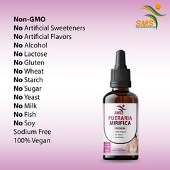 PUERARIA MIRIFICA EXTRACT TINCTURE DROPS ORGANIC FARMED PURE DIETARY SUPPLEMENT