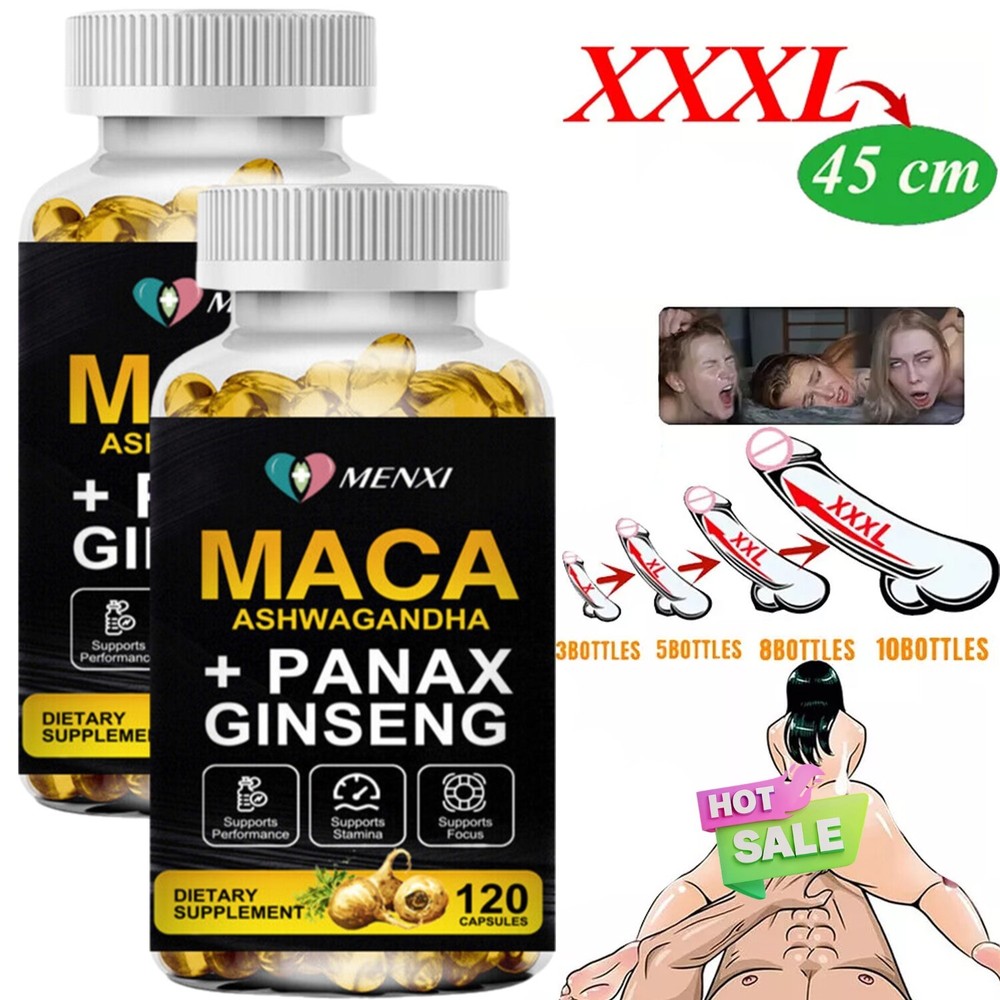 Male Enhancement Gummies Booster & Thicker Last Longer Stronger Bigger 240 Caps