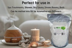 Pure Organic Menthol Crystals 2 LB – 100% Natural Mint Flavor – Resealable Bag