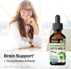 ® Сentella Asiatica (Gotu Kola)- Liquid Drops Gotu Kola Extract 685 Mg/Serving 2