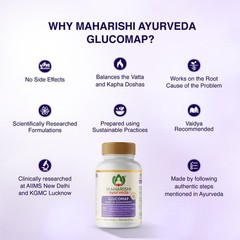 Maharishi Ayurveda Glucomap 60 Tablets Ayurvedic Support Blood Sugar Management