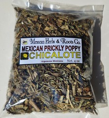 Chicalote, Mexican prickly poppy, satyanashi argemone mexicana 4oz wildcrafted