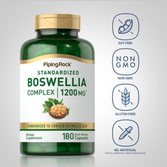 Boswellia Serrata Extract | 1200mg | 180 Capsules | Complex | by Piping Rock