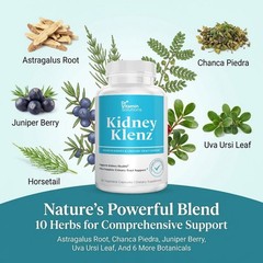 Kidney Cleanse Supplement Cranberry 60 Capsules Urinary Tract Support