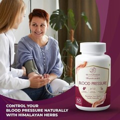 Go Ayurveda Dhanvantri Blood Pressure Capsules, 60 Capsules a142
