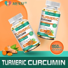 Turmeric Curcumin with Bioperine 1950mg High Absorption Triple Strength Capsules