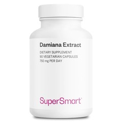 Damiana Extract 750mg – Herbal Supplement for Men & Women | Non-GMO, Gluten-Free