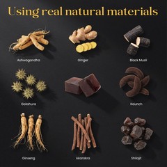 Pure Himalayan Shilajit Gold Gummies with 4000mg Shilajit 75% Fulvic Acid