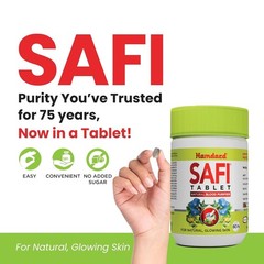 6X Hamdard Safi Tablets 360 Natural Herbal Blood Purifier & Skin Wellness