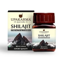 UPAKARMA Shilajit | Pure Extract Based (300 mg) Natural Strength & Stamina Boost