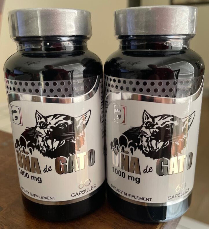 PACK 2 Uña de Gato 1000 mg Supports Joint & Inmune Health salud articulaciones