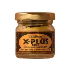 X Plus Gold 20 Capsule:A premium blend, this Ayurvedic formulation shipPING USPS