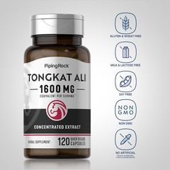 Longjack Capsules | 1600mg | Herbal Supplement | by Piping Rock