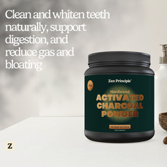 Activated Charcoal Powder 100% USA Hardwood Trees. Teeth Whitening. 12 oz