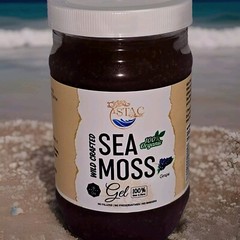 Grape Flavored Sea Moss Gel Raw 100% Wildcrafted Sea Moss 16oz.