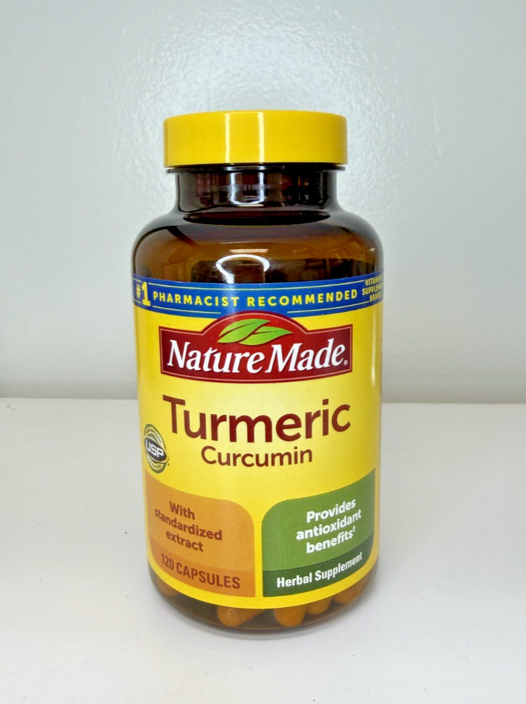 Nature Made | Turmeric Curcumin 500 mg 120 Capsules *EXP 06/2028*