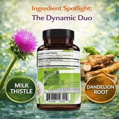 Cardo Mariano Reforzado Con Diente Leon (Milk Thistle Reinforced W/Dandelion) 90