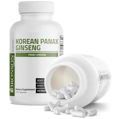 Bronson Korean Panax Ginseng Root Extract 120 Capsules