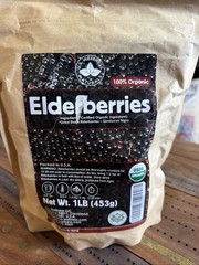 U.S. Wellness Naturals Elderberries – 1lb (Real Wild 16 Ounce (Pack of 1) G7