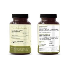 Saptamveda Triphala Extract Capsules, 60 Capsules L542