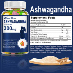 Ashwagandha Gummies Better Than Goli Extra Strength 5000mg Ashwagandha Root