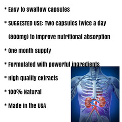 CLEANSER URINE SYSTEM, 120 Capsules Pain Burning Relief, Kill Bacterias natural
