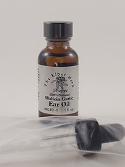 Mullein Garlic Ear Oil 1 oz – Inflammation Pain Relief -All Natural No Additives