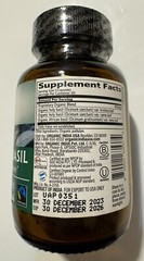 Organic India Tulsi-Holy Basil 60 Veggie Caps Gluten-Free, Kosher, Organic.