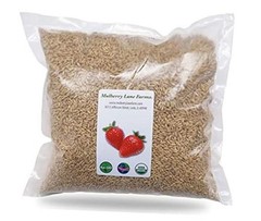 Whole Oats 5 Pounds Hulled, Groats, USDA Certified Organic Non-GMO Bulk,