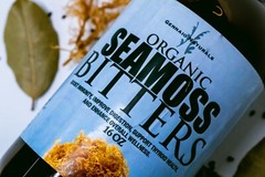 Sea Moss Living Bitters, 100% Natural Organic Herbal Detox 16 oz