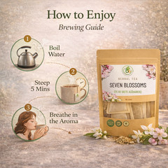 Siete azahares (7 azahares) Seven blossoms Herbal Tea Te de siete azahares 4oz