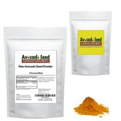 Raw Avocado Seed Powder 8 oz – Antioxidants, Fiber, Blood Sugar + Cholesterol