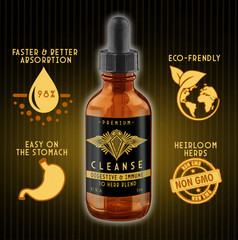 Fungus & Parasite Detox EASY Effective & FAST Cleanse Bugs Worms & More USA DLX