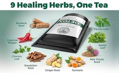 Premium Detox Herbal Tea | Daily Liver, Kidney, Blood & Digestive Support with