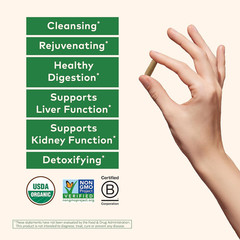 Liver Kidney Herbal Supplement – Detoxify & Rejuvenate, Supports Healthy Live…