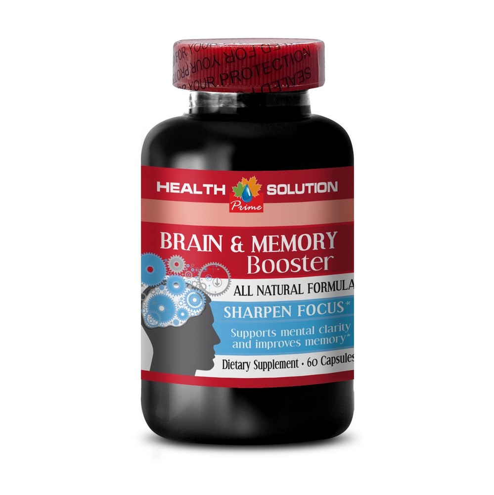 Memory sharpness – BRAIN & MEMORY BOOSTER – Mental health supplement 1 Bottle