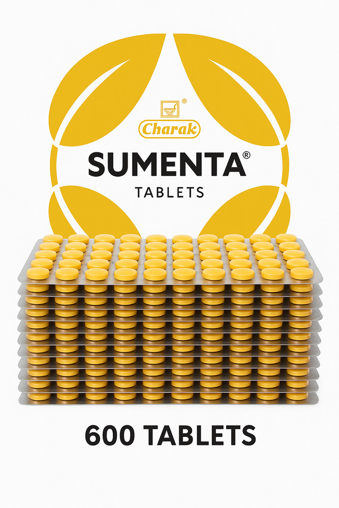 20X Charak Sumenta 600 Tabs For Stress & Calm – Long Expiry Free Shipping