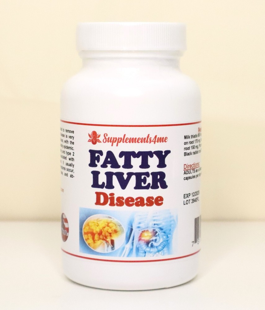 FATTY LIVER HUMAN DETOX CLEAN & REMOVE FAT – TREAT PREVENT – MADE IN USA