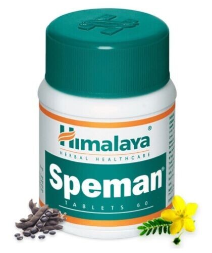 1x Best Herbal Speman Himalaya USA 1 BOX60 TABLETS ORGANIC MEN’S HEALTH CARE NEW