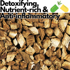 Burdock Root | Pieces or Powder 1 / 4 / 8oz | Natural Detox & Wellness Support