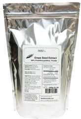 NuSci Grape Seed Extract pure powder 95% OPC antioxidant 1000g (1Kg, 2.2lb)