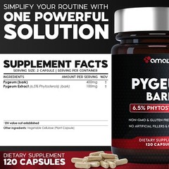 Pygeum Bark Extract 120 Capsules
