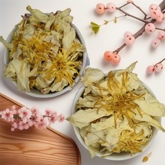 White Lotus Nymphaea ampla Hand Picked Dried Ceylon 100% Organic Flower Herb Tea
