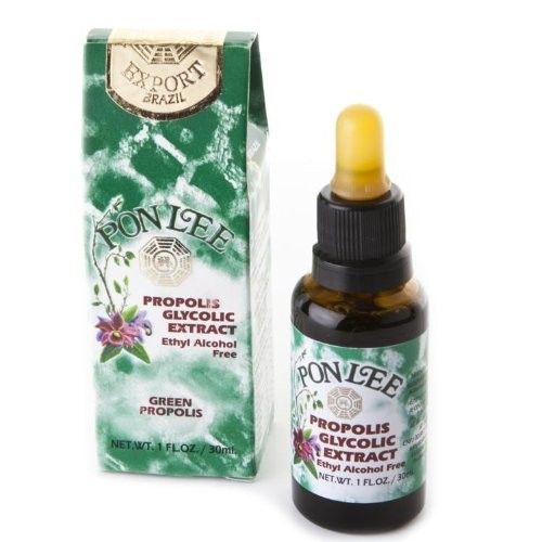 PONLEE Brazil Green Bee Propolis Liquid Extract No 1 Fl Oz (Pack of 1), Brown