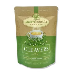 Palm Beach Herbs Cleavers Tea – Cleavers Herb for Lymphatic, Urinary and Well…