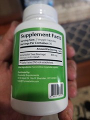 1 Pack Moringa Powder Capsules – Pure Nutrient-Rich Moringa Powder Ex 1 /4 /6 27